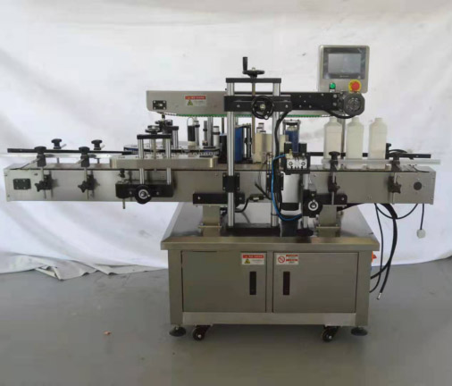 上海方瓶側面貼標機